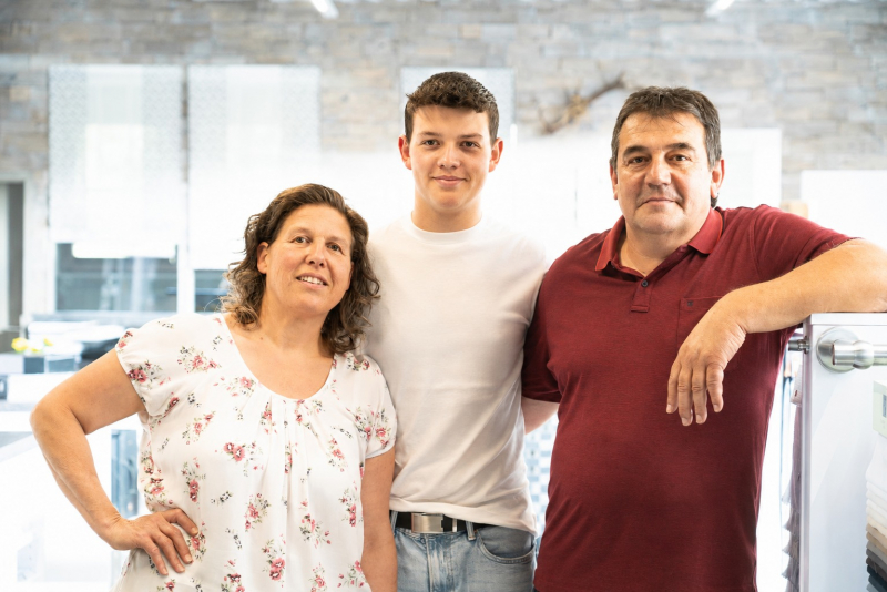 Daniela, Silas  u. Uwe Krebs