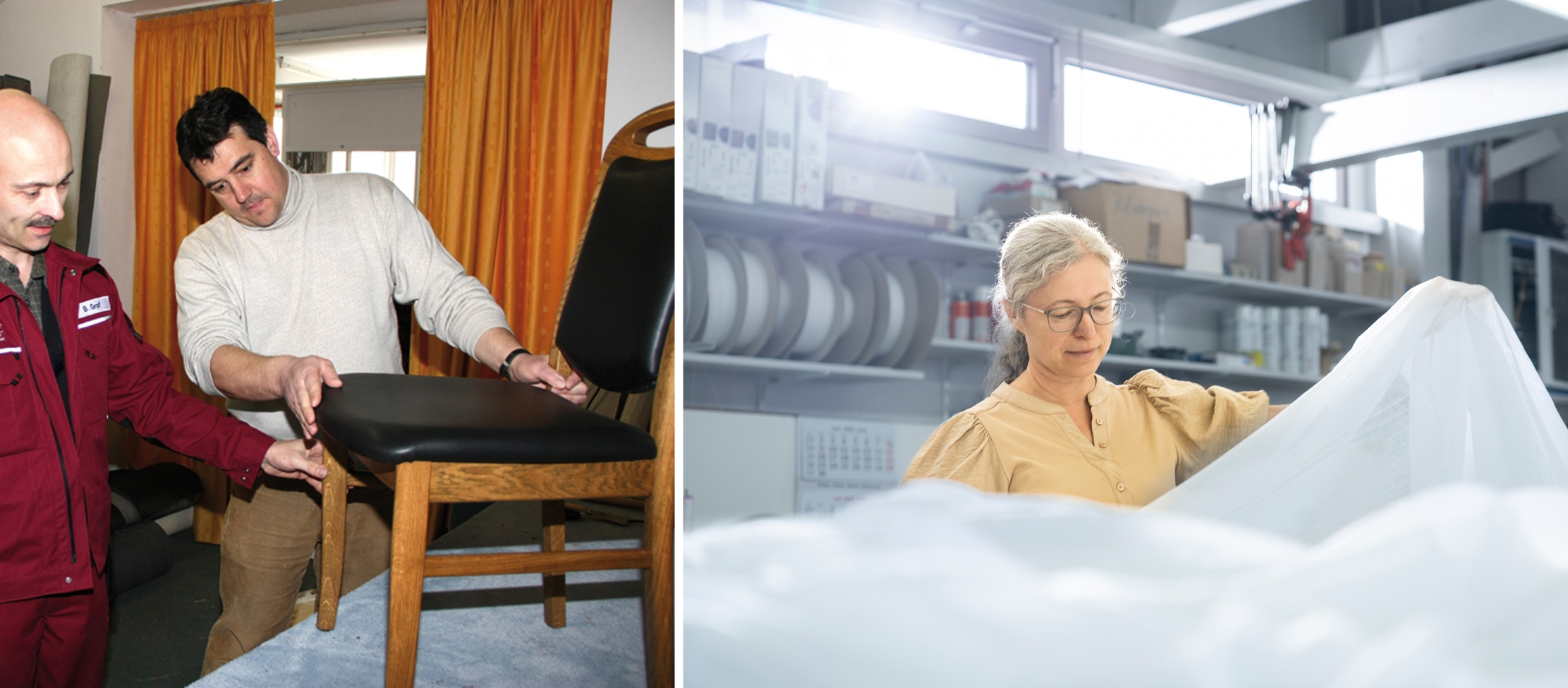 Headerbild zur Seite fachhandwerk_naehatelier_polsterwerkstatt