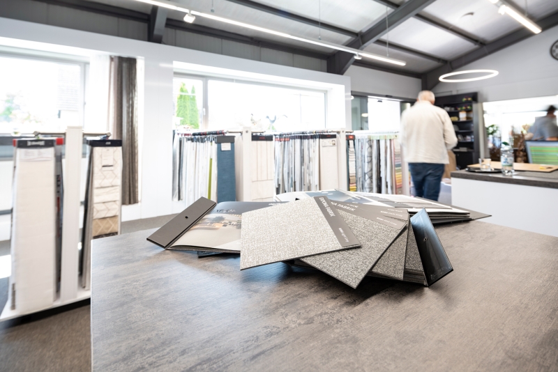 Ausstellungszentrum Krebs Raumgestaltung in Ebershardt